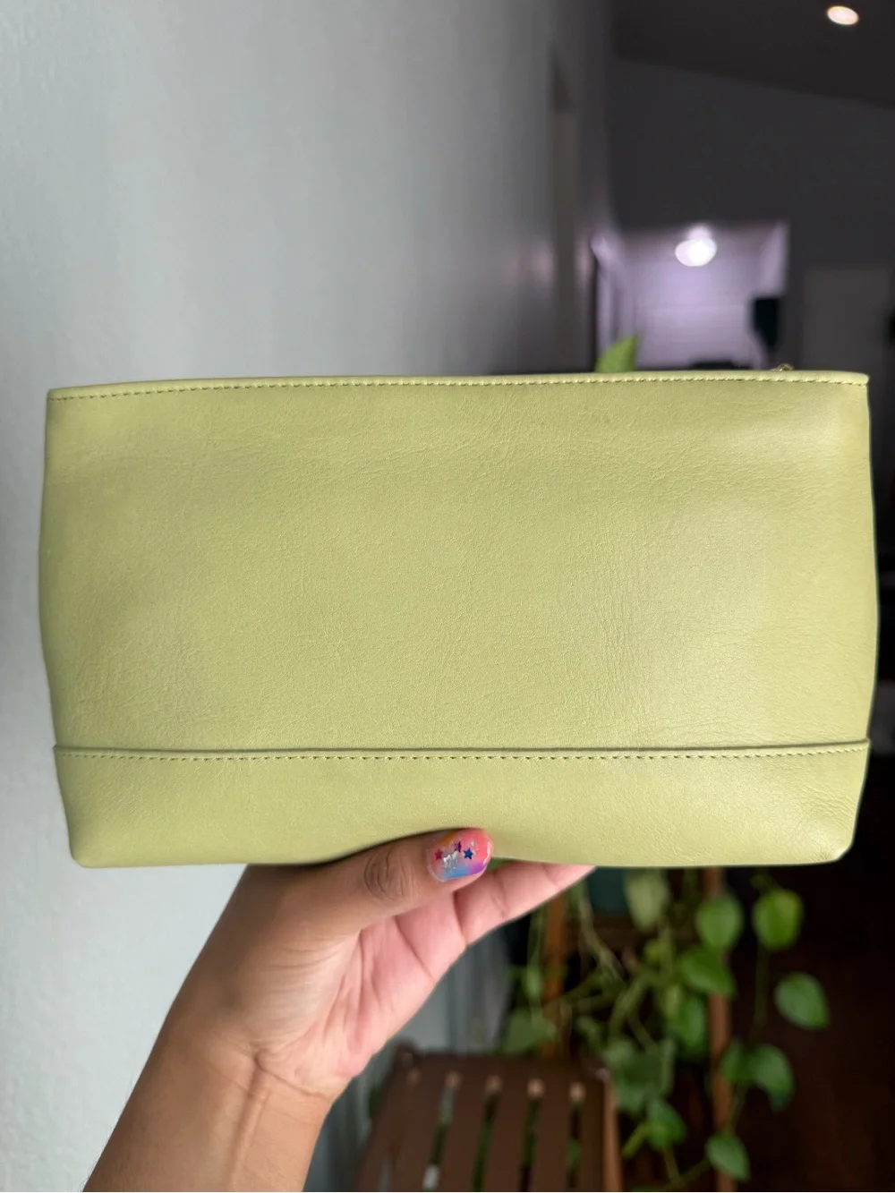Vintage Coach Large Cosmetic Case 7172 in Lime